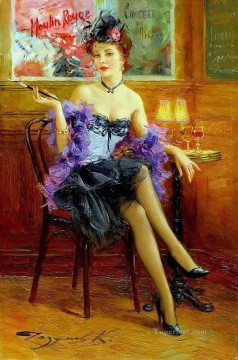 Impresionismo Painting - Pretty Woman KR 022 Impresionista